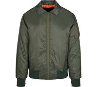 Build Your Brand - Blouson bomber pour homme RW8109 (2XL) (Olive foncé)
