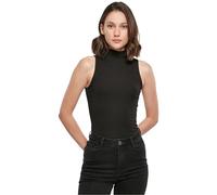 Build Your Brand Body sans Manches à col roulé pour Femme T-Shirt, Noir, XL