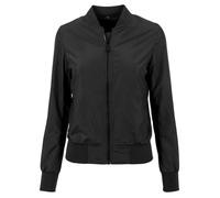 Build Your Brand Bomber Veste en Nylon pour Femme XL Noir XL