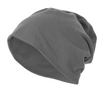 Build Your Brand Bonnet unisexe en jersey Gris Taille unique