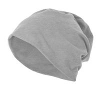 Build Your Brand Bonnet Unisexe en Jersey, Gris, Taille Unique