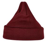 Build Your Brand Bonnet en Tricot Lourd, Bordeaux, Taille Unique Mixte