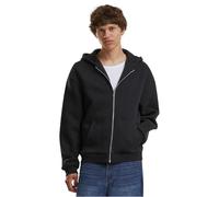 Build Your Brand By285-fluffy Zip Hoody Sweat-Shirt à Capuche, Noir, L Homme