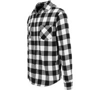 Build Your Brand Chemise en flanelle contrôlée BY031 - Chemise double poitrine e