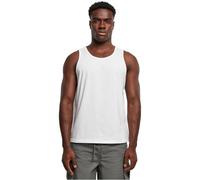 Build Your Brand Débardeur Basique pour Homme, débardeur Basique en Coton pour l'été, Disponible dans de Nombreuses Couleurs, Tailles XS à 5XL, Blanc., M