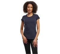 Build Your Brand Femme Bb012-ladies Basic Tee T-Shirt, Bleu Marine, XXL EU