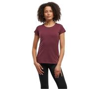 Build Your Brand Bb012-ladies Basic Tee T-Shirt, Bordeaux, 5XL Femmes