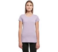 Build your Brand Ladies Basic Tee T-Shirt, Lilac, 4XL Femme