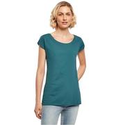 Build Your Brand Femme Bb013-ladies Wide Neck Tee T-Shirt, Bleu Sarcelle, 3XL EU