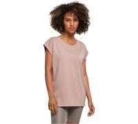 Build Your Brand Femme Extended Shoulder T-Shirt à épaules dénudées, Rose de duskrose, XL