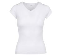 Build Your Brand Femme Ladies Basic Tee T-Shirt, Blanc, XS EU