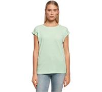 Build Your Brand Femme Ladies Extended Shoulder Tee T Shirt, Menthe Néo., 3XL EU