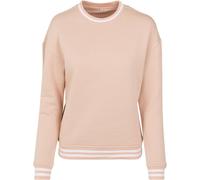 Build your Brand Femmes Collège Sweat Ras Du Cou Pull Femmes Col Imprimable