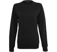 Build your Brand Femmes Léger Col Pull Femmes Pull Halfbrushed Polaire