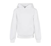 Build Your Brand Garçon By185-organic Basic Kids Hoody Sweatshirt À Capuche, Blanc, 158-164 EU
