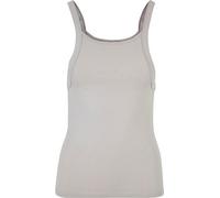 Build Your Brand - Haut sans manches pour femmes - Vie quotidienne RW8958 (S) (asphalte clair)
