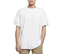 Build Your Brand Homme Thé Surdimensionné Lourd T shirt, Blanc., 3XL EU