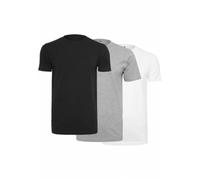 Build Your Brand Homme Round Neck 3-Pack T-Shirt, Multicolore, XXL EU