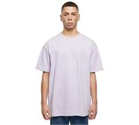 Build Your Brand Homme Thé Surdimensionné Lourd T shirt, Lilas, M EU