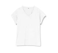 Build Your Brand Ladies Basic Tee T-Shirt, Blanc, 4XL Femme