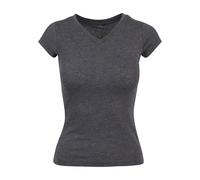 Build Your Brand Ladies Basic Tee, T-Shirt Femme, Charcoal, XL - BY062-00091-0054