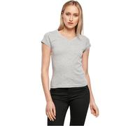 Build Your Brand Ladies Basic Tee T-Shirt, Gris, XXXXL Femme