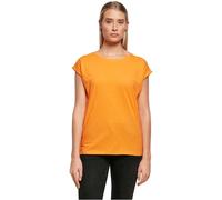 Build Your Brand Ladies Extended Shoulder Tee T-Shirt, Paradis Orange, XXXXL Femmes