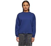 Build Your Brand Ladies Oversize Crewneck, Pull-Over Femme, Light Navy, M - BY058-01496-0046