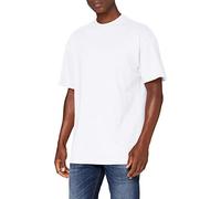 Build Your Brand Premium Combed Jersey Loose T-Shirt, Blanc, M Homme