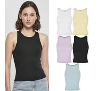 Build Your Brand Racerback des femmes haut BY208 - Slim Fit sans manches coton M