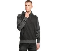 Build Your Brand Raglan Hoody Sweatshirt à Capuche pour des Hommes, blk/cha, L