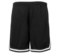Build Your Brand Short en mesh bicolore Homme Noir/Blanc XL