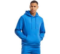 Build Your Brand Sweat à Capuche Basique pour Homme, Classique, Coupe Droite, Tailles XS à 7XL, Bleu Intense, 4XL