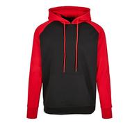 Build Your Brand Basic Raglan Hoodie Noir 5XL Homme