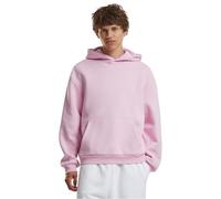 Build Your Brand Sweat à Capuche Fluffy pour Homme - Décontracté - Coupe Ample - Tailles S à 5XL, Rose Doux, 4XL