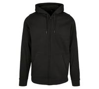 Build Your Brand Sweat à Capuche zippé Basique pour Homme, Noir, XL