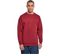 Build Your Brand Sweat à col Rond pour Homme Bordeaux Taille S