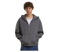 Build Your Brand Sweat-Shirt à Capuche pour Homme, Gris foncé, S
