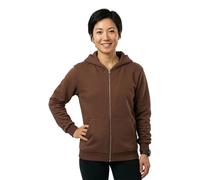 Build Your Brand Sweat-Shirt à Capuche pour Femme, Marron Chocolat, M