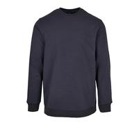 Build Your Brand Basic Crewneck Maillot de survtement, Bleu Marine, XXXL Homme