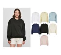 Build Your Brand Sweatshirt de cou surdimensionné pour femme Mélanger un pull à