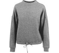 Build Your Brand Sweatshirt femme oversize à col rond RW6089 (XL) (Gris)