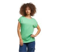 Build Your Brand T-Shirt à épaules étendues pour Femme, Vert fantôme, S