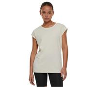 Build Your Brand T-Shirt à épaules Longues pour Femme, Sable Blanc, S