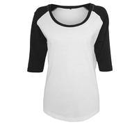 Build Your Brand T-shirt à Manches 3/4 3/4 Contrast Raglan