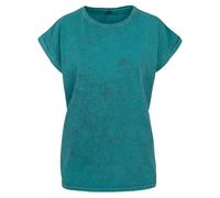 Build Your Brand T-shirt à Manches Courtes Acid Washed Extended Shoulder