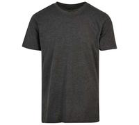 Build Your Brand Homme T-Shirt Basique Col Rond Lot de 1/3/5