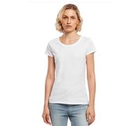 Build Your Brand T-shirt Bb012-ladies Basic Tee Femme Blanc 5XL EU