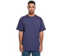 Build Your Brand T-Shirt Basique pour Homme, Coupe surdimensionnée, en Coton, Tailles XS à 5XL, Lightnavy, 4XL