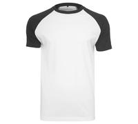 Build Your Brand - T-shirt contrasté RAGLAN - Homme (RW5817)